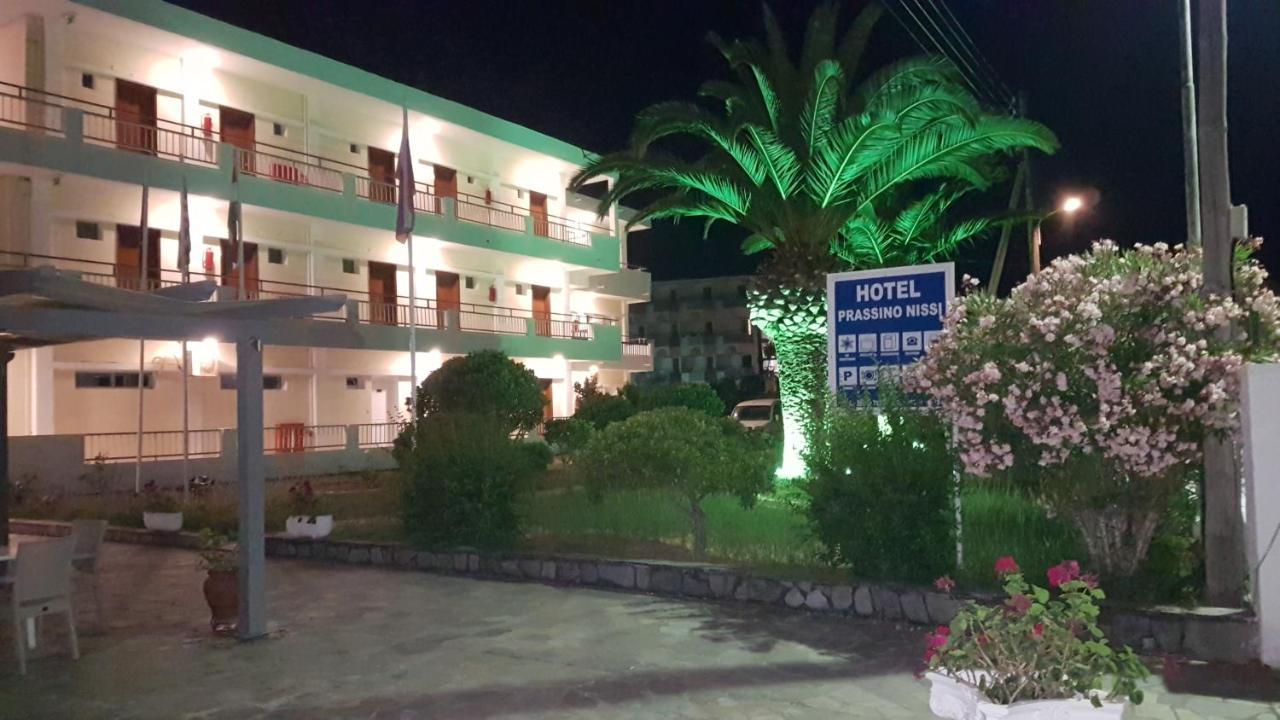 Hotel Prassino Nissi Moraitika Exterior foto